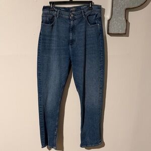 DL1961 Women's Straight Leg Blue Jeans